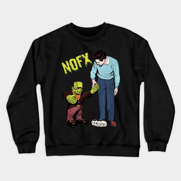 NOFX - Original 90s Style Fan Art Crewneck Sweatshirt by unknown_pleasures